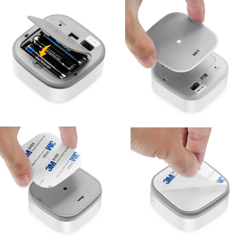 Detector de Sensor de movimiento PIR, alarma inalámbrica con aplicación Smart Life e integración Alexa para una vida inteligente eficiente, WiFi, Tuya