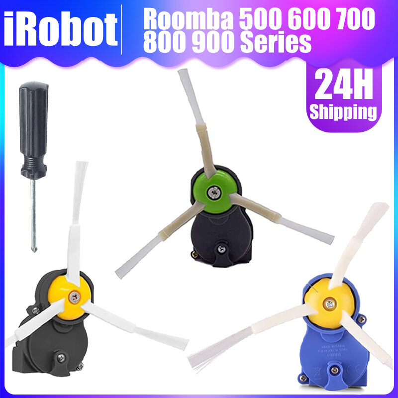 Moteur de brosse latérale de rechange pour aspirateur iRobot Roomba, compatible avec les séries E6, E5, i7 500, 600, 700, 800, 900