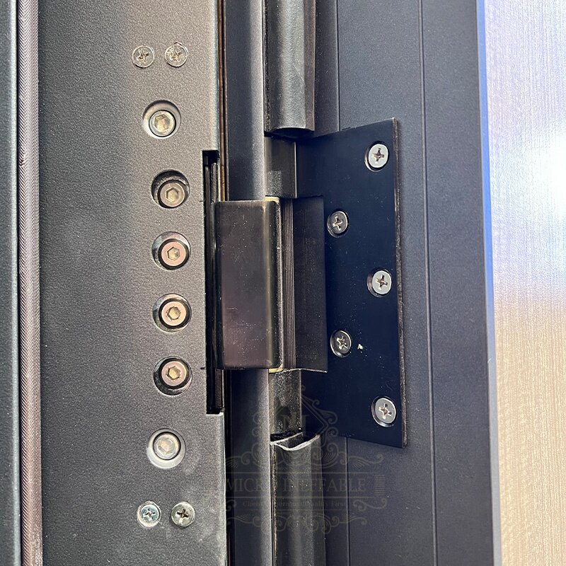 Hot Sale Luxury Design Front Door Exterior Security Pivot Door for Italian Market factory price