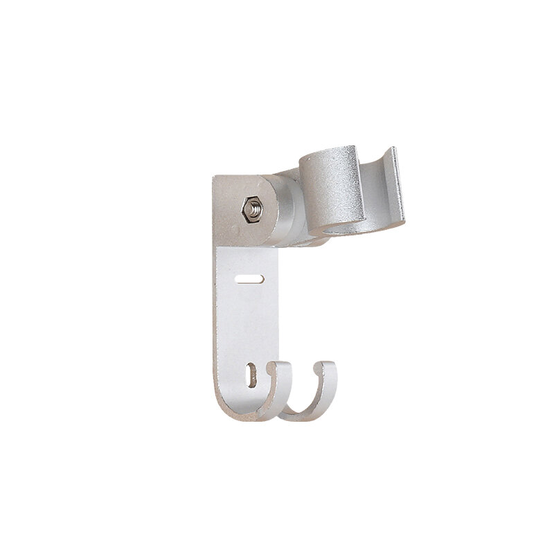 Pemegang dasar Pancuran aluminium dapat diatur, dudukan kepala pancuran terpasang di dinding dengan Gel tahan karat, pendukung kepala pas di kamar mandi