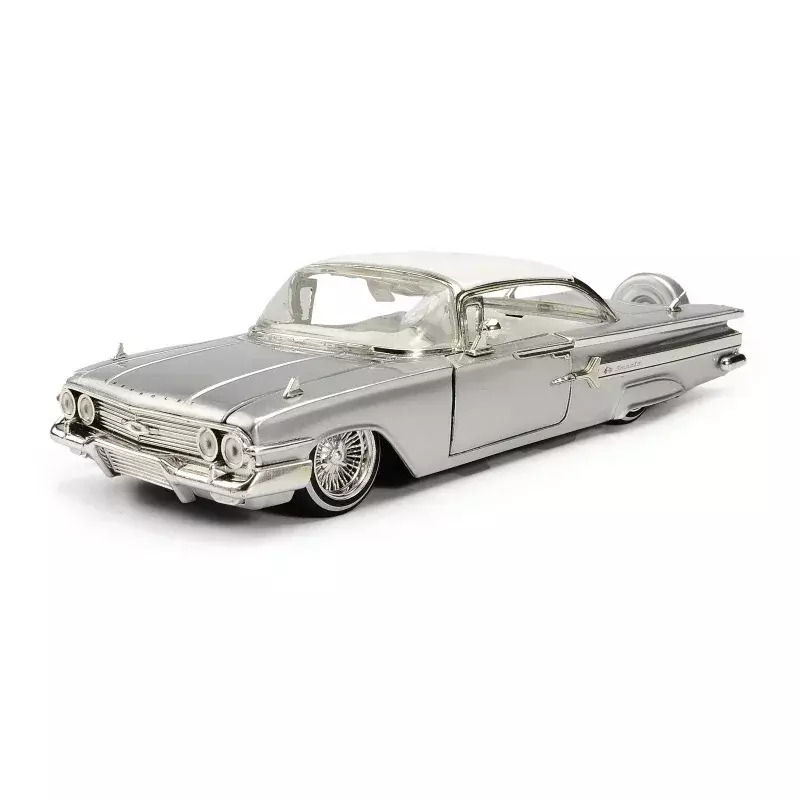 Jada 1:24 1960 Chevy Impala Vintage Classic Auto Hoge Simulatie Diecast Metalen Legering Model Auto Chevrolet Speelgoed Voor Kinderen Cadeau