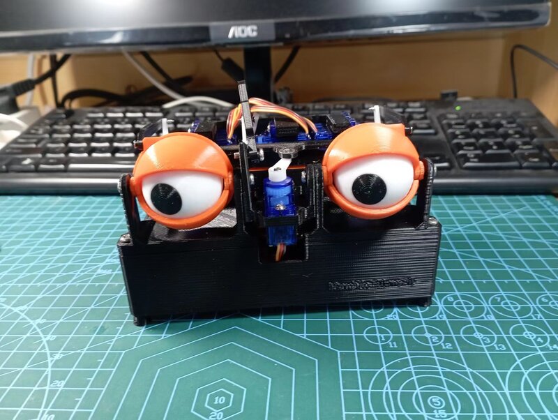 Комплект для самостоятельной сборки с роботизированным глазом ESP8266 6 DOF для робота Arduino с сервоприводом SG90 APP/Web Wi-Fi контроль 3D печать открытым исходным кодом стартовый набор