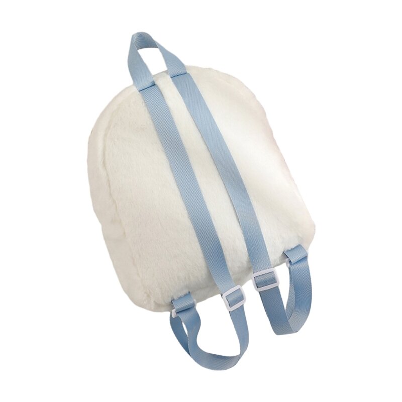 Stylowy plecak szkolny Pluszowy plecak kształcie zwierzątka, idealny dla ucznia