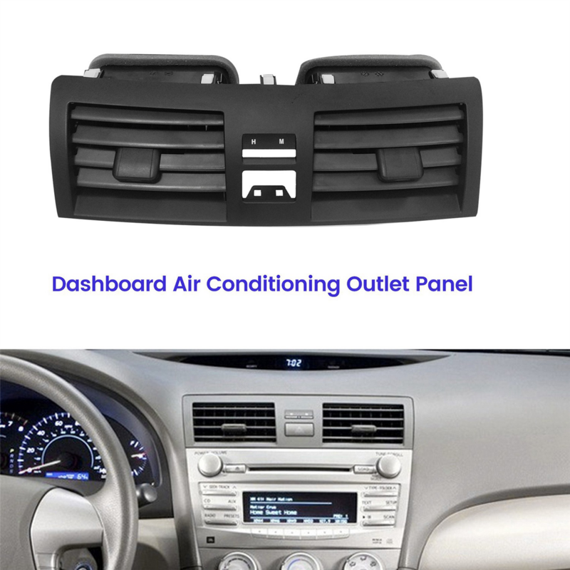 Panel de salida de aire acondicionado para salpicadero de coche, cubierta de rejilla de ventilación para Toyota Camry 55660-06030, US, 2007-2013