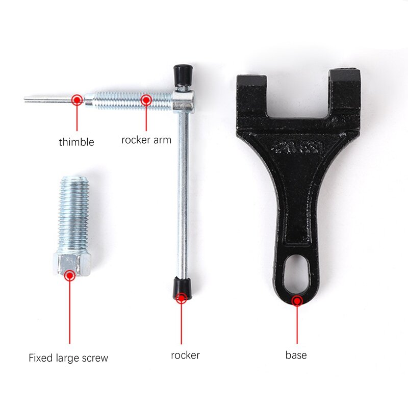 Motorcycle Chain Breaker Tool 420-530 Removal Splitter Tricycle Bicycle Chain Cutter Riveting Tool Spanner Splitter Repair Tool