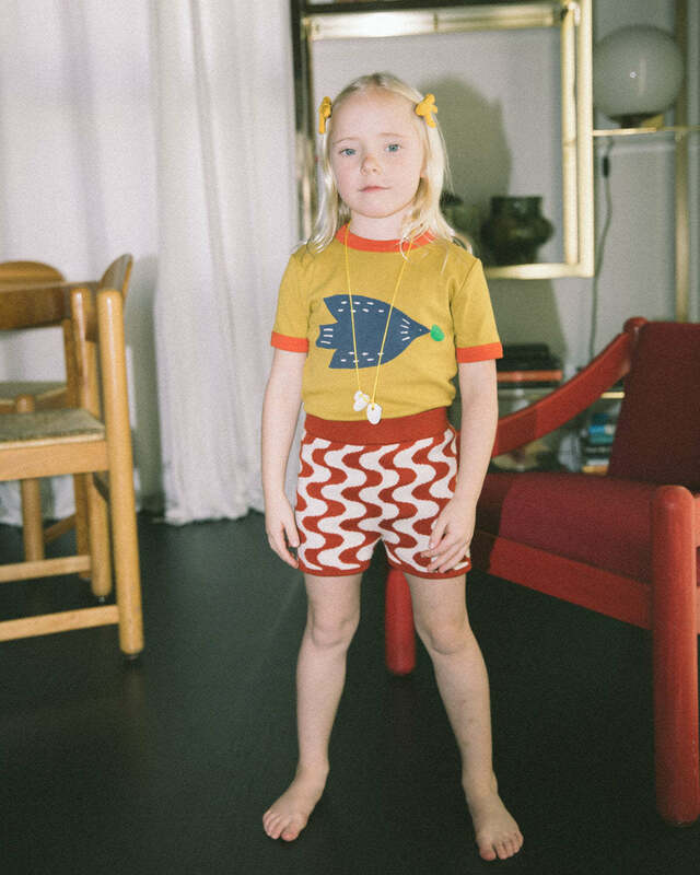 Misha & Puff-conjunto de saia e top de manga comprida para meninos e meninas, camisetas e tops, roupas infantis, fundo infantil, moda, primavera, 2024