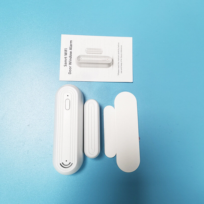 Tuya Smart WiFi allarme sensore per porte e finestre controllo App rilevatore magnetico per porte Wireless USB controllo vocale Alexa collegamento intelligente