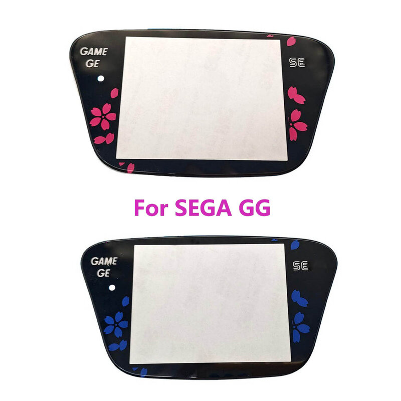 อะไหล่หน้าจอกระจกสำหรับเกม Sega Gear GG จอแสดงเกม2.5D กระจกโค้งป้องกันชิ้นส่วนซ่อมแซม