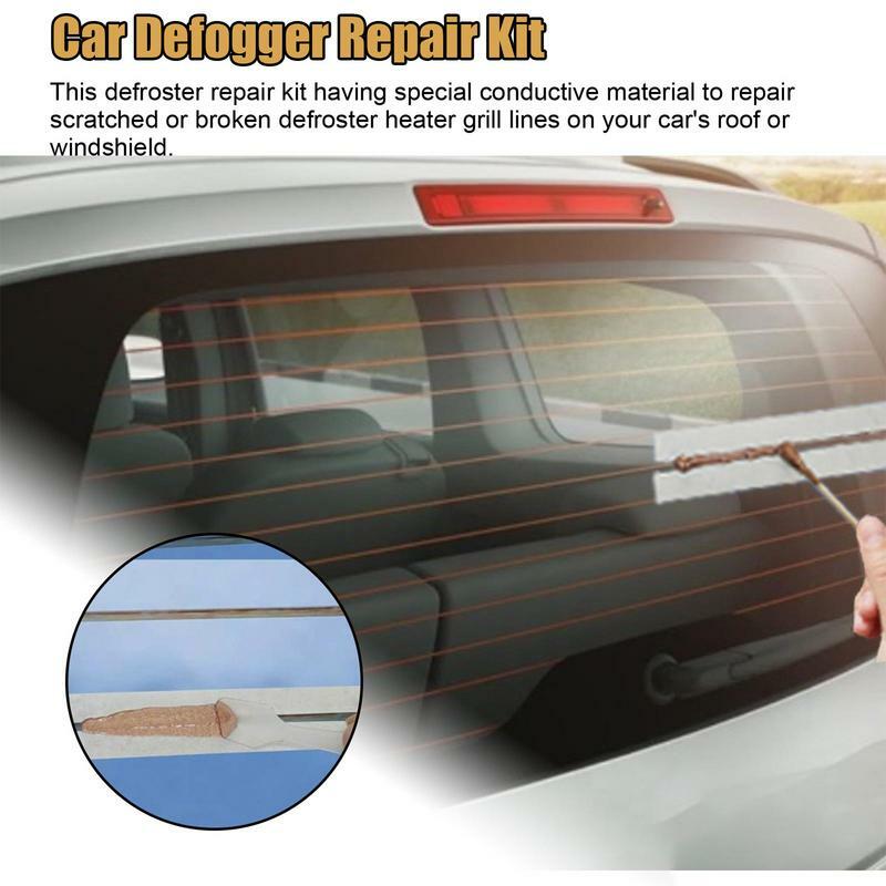 Car Defogger Repair Kit Rear Window Defogger Strip Repair Windshield Defogger Kit For Automobiles Care Accessories For Autos