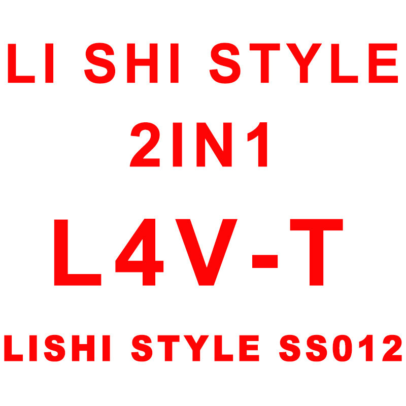 LOCKSMITHOBD L4V 슬램 락용 자물쇠 세공 도구, 리시 스타일 L4V-T SS012, 2 인 1, 2023 신상
