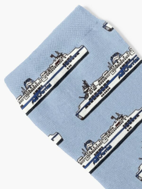 BC Ferries – chaussettes pour hommes, à la mode