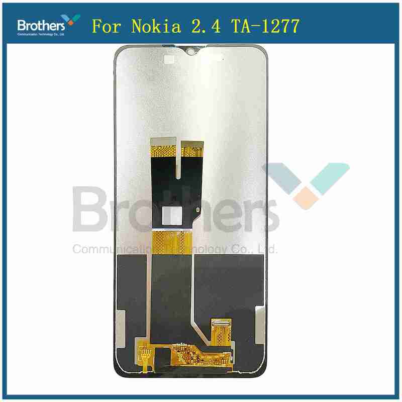 Digitalizador LCD de tela sensível ao toque para nokia 2.4 ta-1277, ta-1275, ta-1274, ta-1270