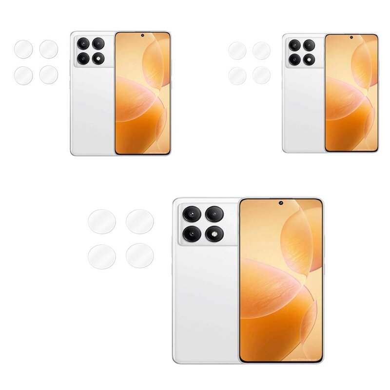 Стекло для объектива камеры Xiaomi Poco X6/x6 Pro, прозрачное Защитное стекло для камеры Xiaomi, Аксессуары для мобильных устройств