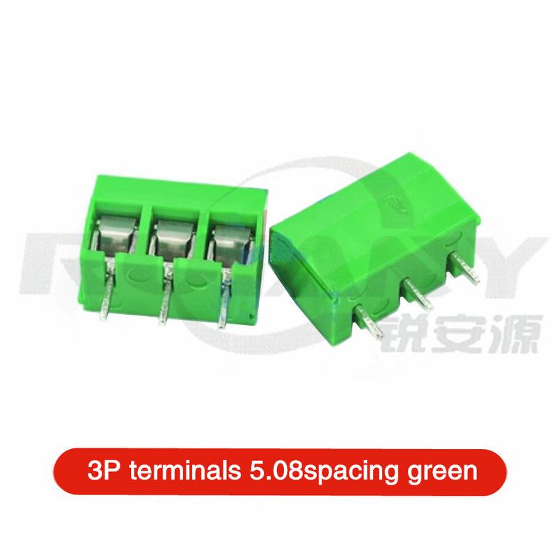5,08 Зеленый терминал KF301 [2, 3 и 4 положения] терминалы 2P 3P 4 P опционально