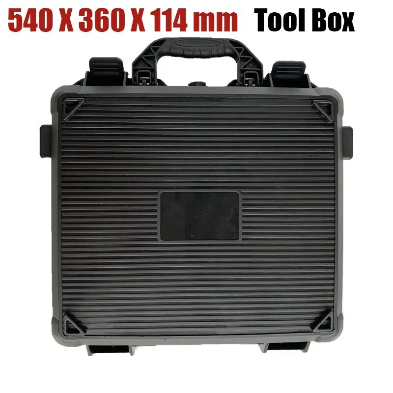 ABS Plastic Tool Case Storage Box, Waterproof Hard Case, Grande Tool Box, Camera Protector, Equipamento de segurança, 6 tamanhos