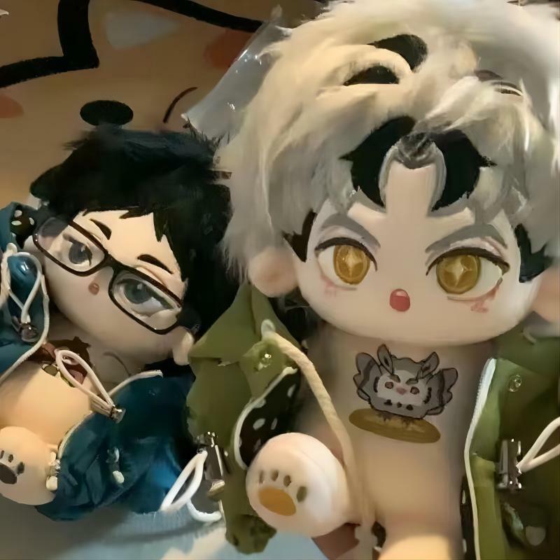Anime Haikyuu!! Kotaro Bokuto 20cm pluszowa lalki zabawki nagie ciało lalka pluszowa Cosplay 6368 prezent dla dzieci