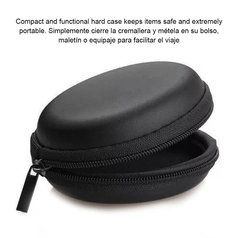 เคสกล่องกระเป๋าแข็งสำหรับพกพาสำหรับเก็บหูฟัง aksesoris Headphone หูฟังการ์ดความจำสาย USB กระเป๋าใส่ของ