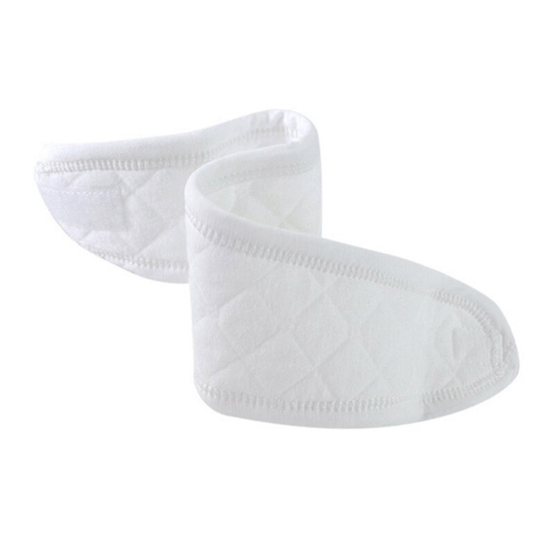 Fascia per pancia portatile per neonato in cotone traspirante bianco per la cura del cordone ombelicale per il regalo di protezione per i neonati G