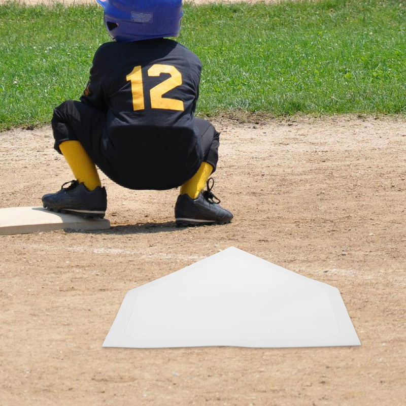 Placa de béisbol y Softball para el hogar, lanzador de béisbol portátil, placa de tiro hacia abajo, placa de entrenamiento de béisbol reutilizable, gimnasio