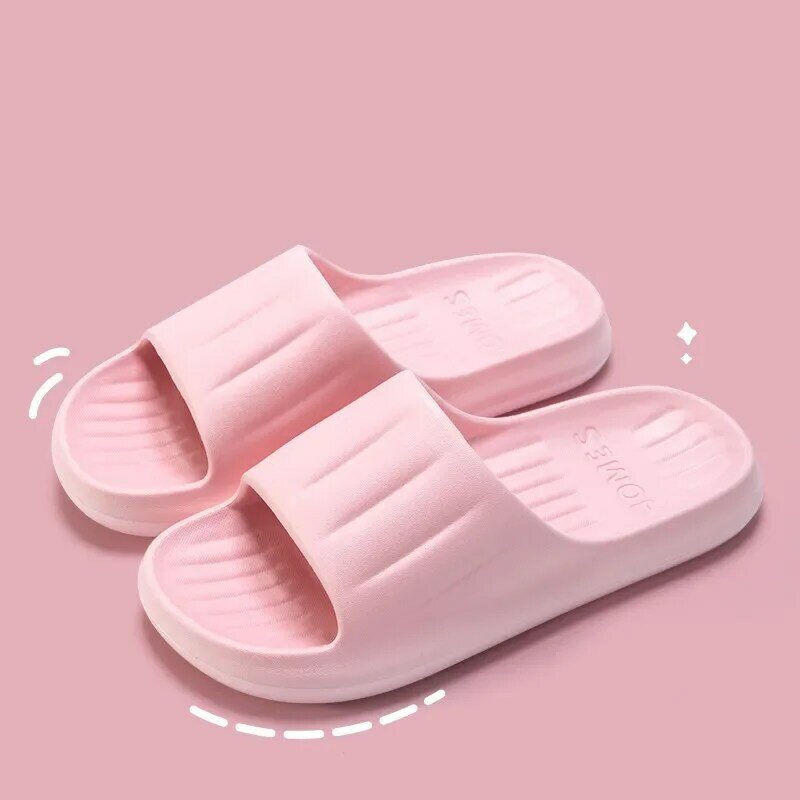 New Big Size 48 49 Home Slippers Women Men Summer Sandals Soft EVA Slides Beach Flip Flops Couples Bathroom Non-slip Shoes