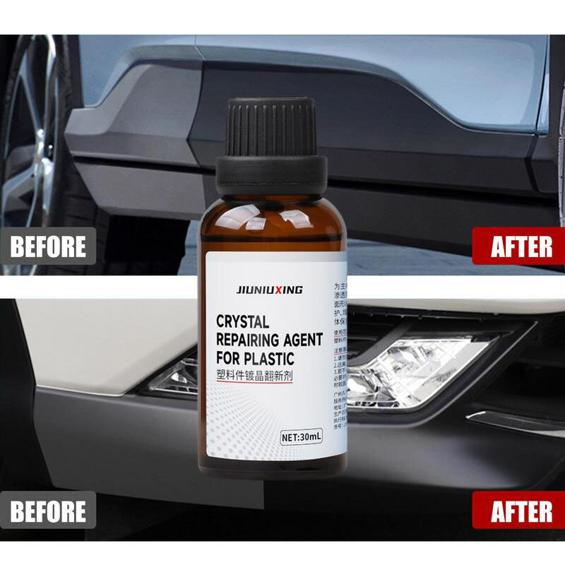 30Ml Car Interior Plastic Refurbisher and Crystalizer Car Exterior Restorer Car Interior Leather Restorer and Care Agent