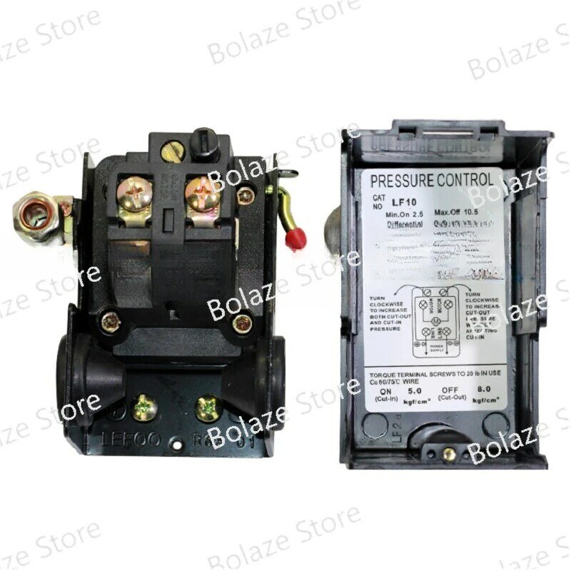 LF10-1H LF10-4H Air Compressor Air Pump Pressure Switch 220V380V Air Pressure Switch Pressure Controller