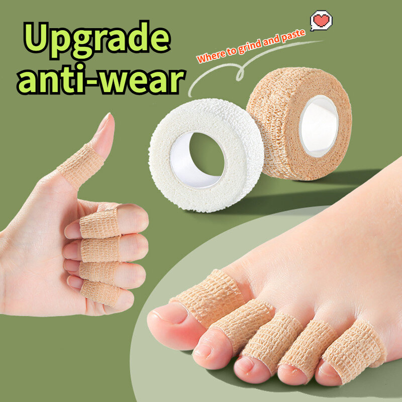 1 protezione per le dita in rotolo sollievo dal dolore protezione per il tallone delle donne prodotti per la cura dei piedi cuscinetti per scarpe tacchi alti adesivo antiusura accessori per scarpe
