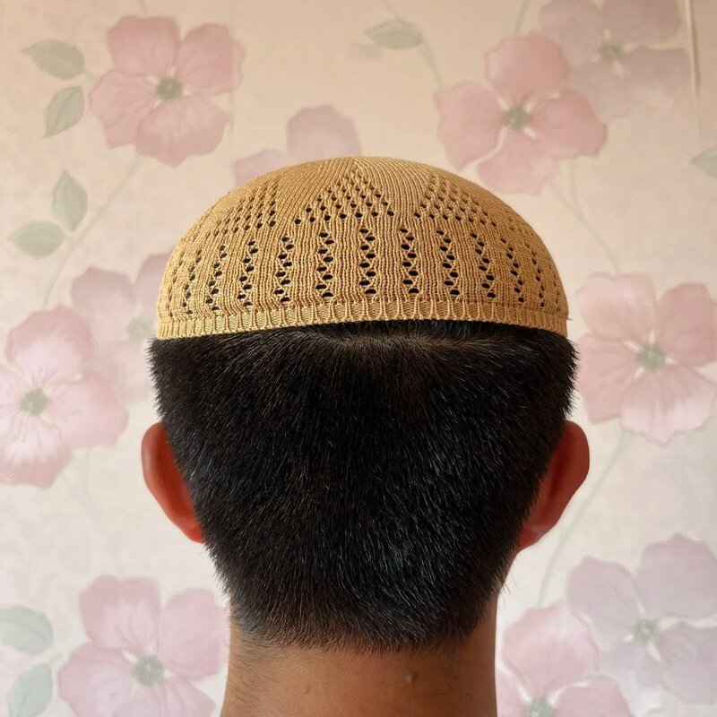 Muslim Caps For Men Colthing Freeshipping Crochet knit Hat Turkey Kufi Islamic Kippah Hijab  Jewish Turban Wool Cotton Winter