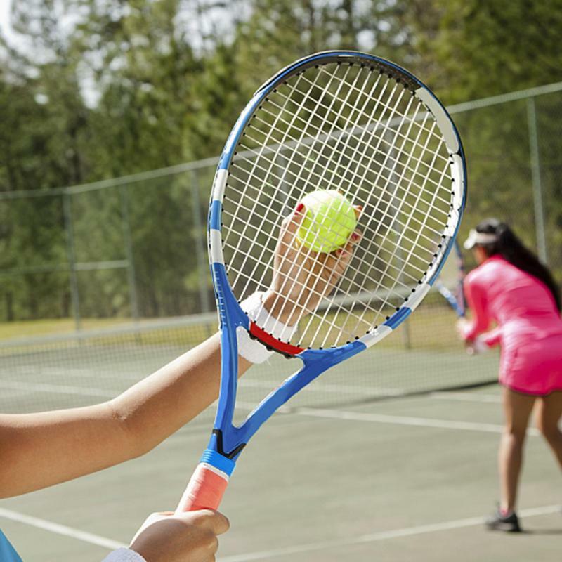 Raquete de tênis com anel de borracha Overgrips de raquete, capa antiderrapante para raquete de badminton, elástica, 1pc
