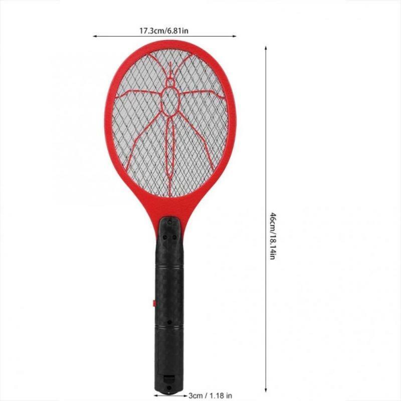 Electric Mosquito racket Killer Electric fly swatter fryer flies Cordless Battery Power Bug Zapper Insects Racket Kills Home Bug