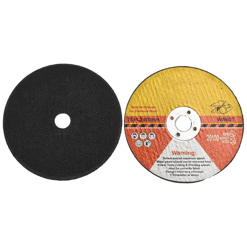 Grinder Tool Cutting Discs For Angle Grinder Grinding Wheel Saw Blade Wear-resistant 3pcs 75mm Cutting Disc Durable