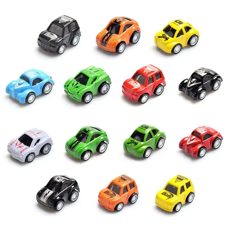 Mini Pull Back Let Go Fast Car Racer Fahrzeuge für Kinder Kinder Geschenk