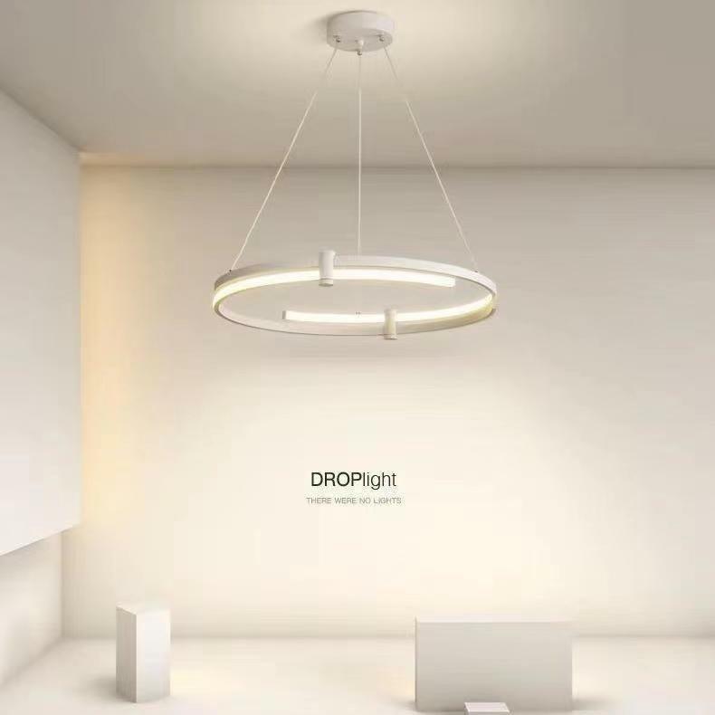 Plafonnier LED au design moderne simpliste, luminaire décoratif d'intérieur, idéal pour un salon, une salle à manger, une chambre à coucher, un couloir ou un bureau