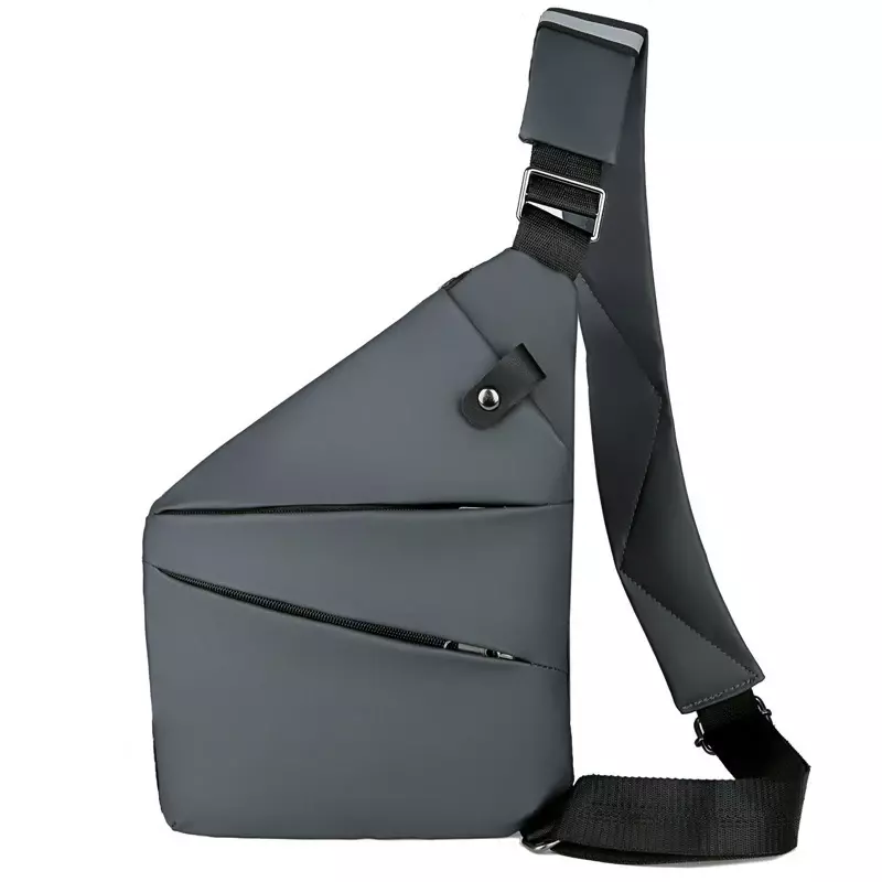 Men's Chest Bag Personal Pocket Light Shoulder Bag Inside Clothes Waterproof Antitheft Cycling Crossbody Easy Clean Gun Bag