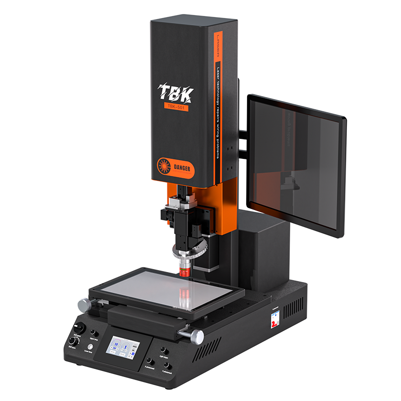 TBK501 with High Magnification and Smart Focus Screen Repair is more Accurate for Laser Repair Line Machine