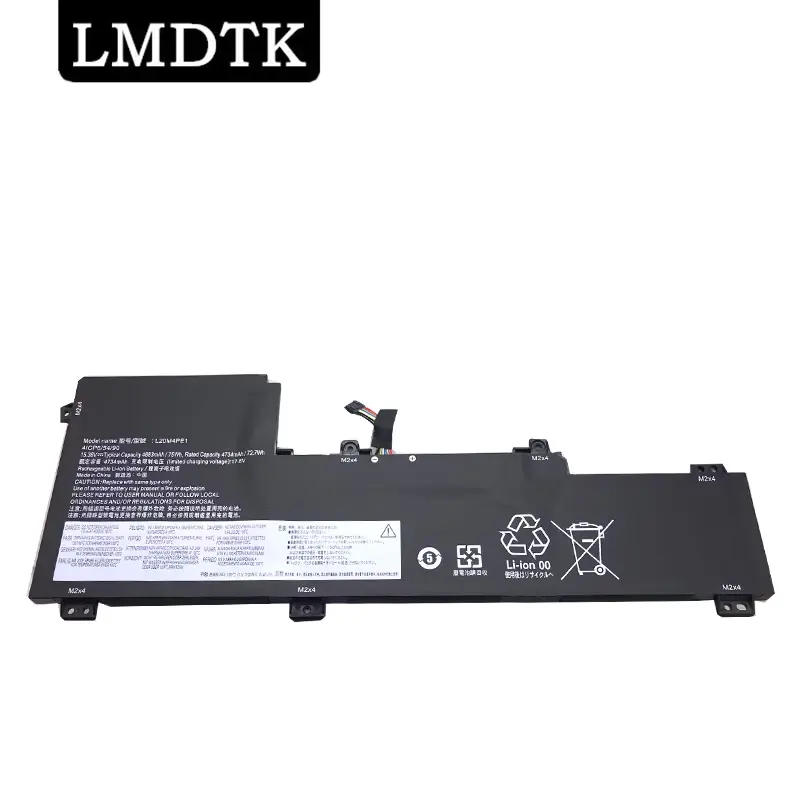 LMDTK 노트북 배터리, Lenovo IdeaPad 5 Pro-16ACH6 Pro-16IHU6 Creator 5-16ACH6, 15.36V 75WH, L20M4PE1, L20C4PE1, L20L4PE1, 신제품