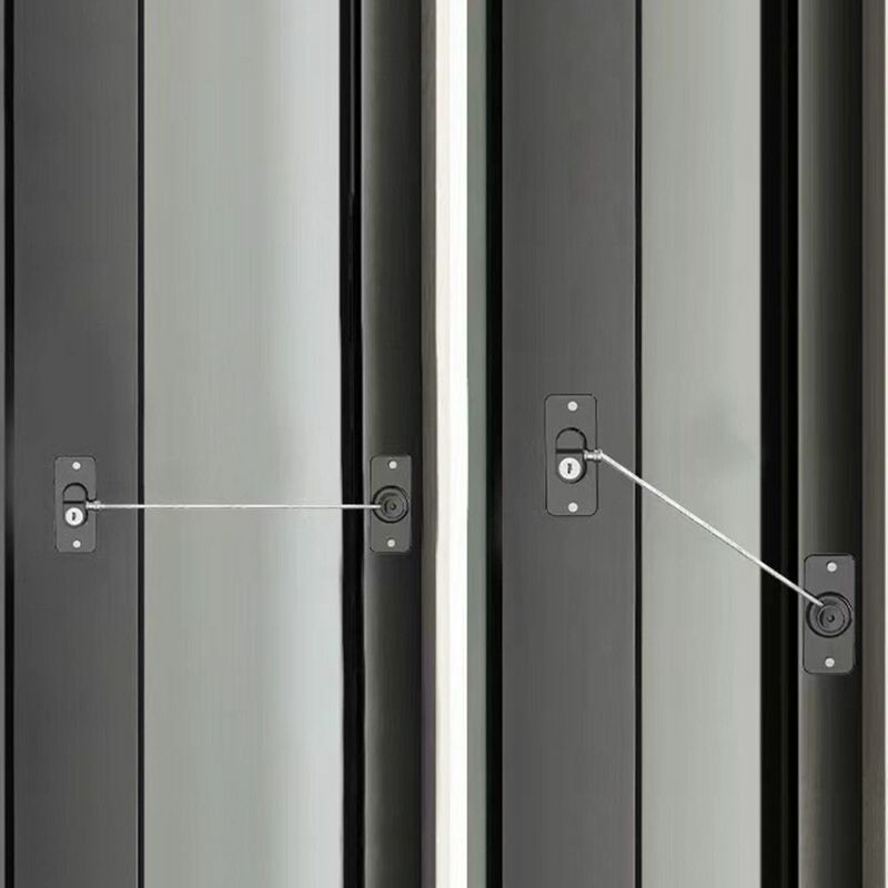 Plastic Windows Lock Child-Proof with Key Children Safety Windows Lock Door Safety Restrictor Cabinet