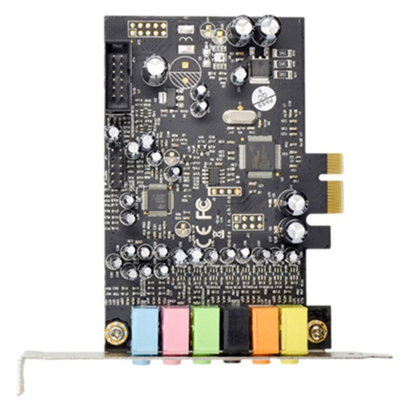 Pcie 7.1CH Sound Card Stereo Surround Sound PCI-E Built-In 7.1 Channel Audio Audio System CM8828