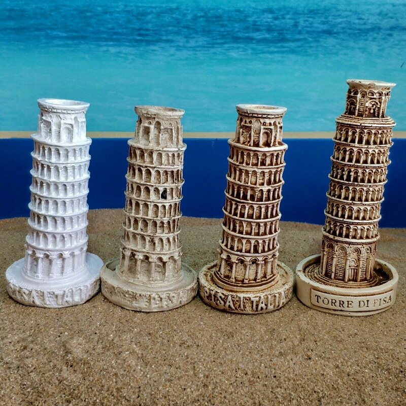 Fashion Leaning Tower of Pisa, Italy Resin ornaments
