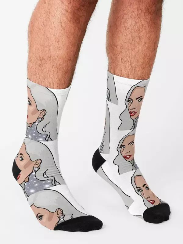 Lady Gaga Socken viele Strümpfe Kompression Tennis Socken für Mann Frauen