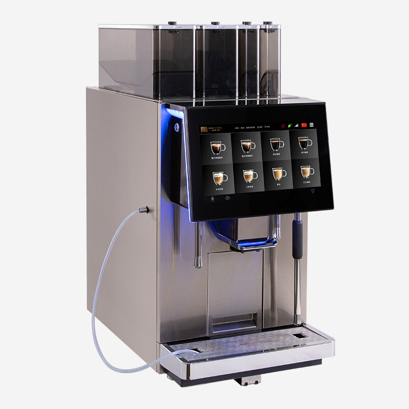 Machine à Expresso Industrielle Barista Professionnelle, Cafetière Commerciale existent avec Microphone