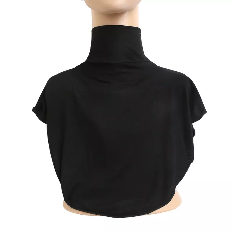 Cubierta de cuello para mujer musulmana, Jersey Modal, cubierta completa, cuello alto, ropa islámica para damas, accesorio H010, moda musulmana