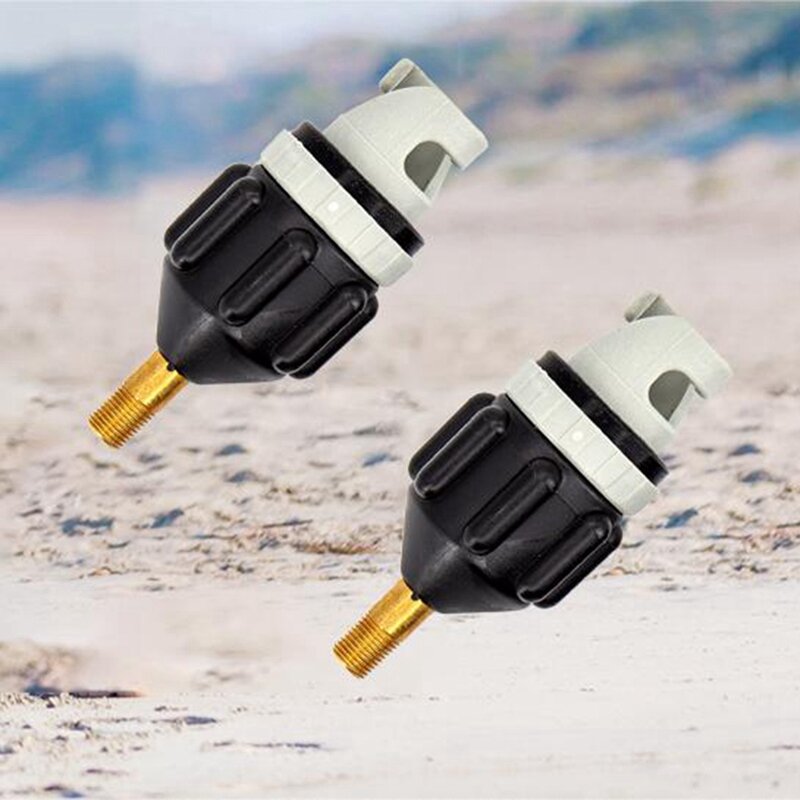 Sup Paddle Air Nozzle Kayak Air Valve Adapter On-Board Pump Inflatable Adapter Pump Air Inflator Connector Tool-Boom