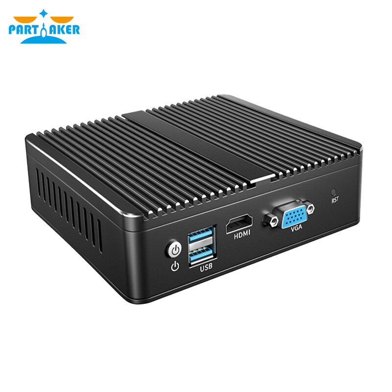 Bezwentylatorowy Router pfSense Celeron J4125 N4000 N5000 Mini PC 4 LAN 2.5G Intel i226 2500M Firewall apnsense Openwrt