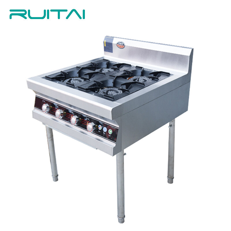 RUITAI Hotel Restaurant Gas Range Professional Commercial Cheap Kitchen Stoves For Sale