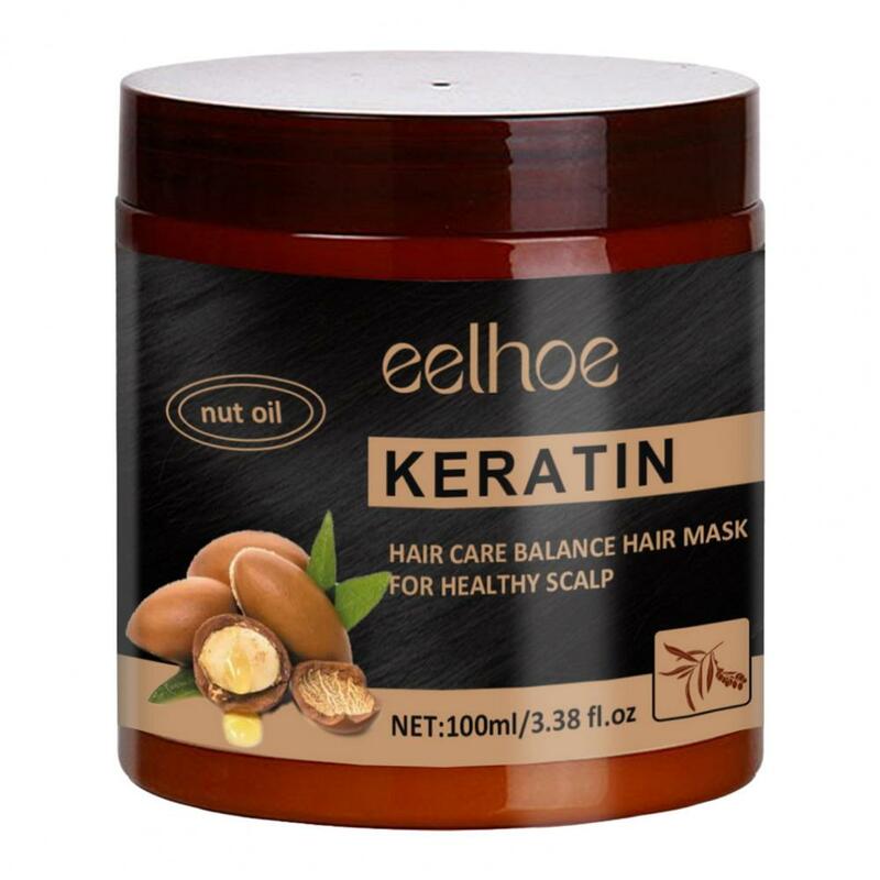 Revitalisant à l'huile d'argan KerBrian pour cheveux secs et abîmés, favorise la croissance des cheveux, la réparation, la promotion, lisse