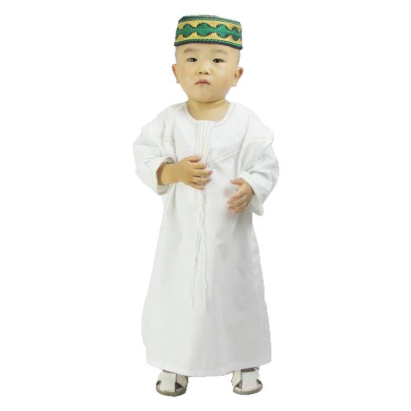 Arabische Jongens & Baby Kleding Accessoires Kufi Islam Borduurwerk Kippah Moslim Hoed Baby Islamitische Gebedspet Cap Marokkaanse Saudi Yarmulke