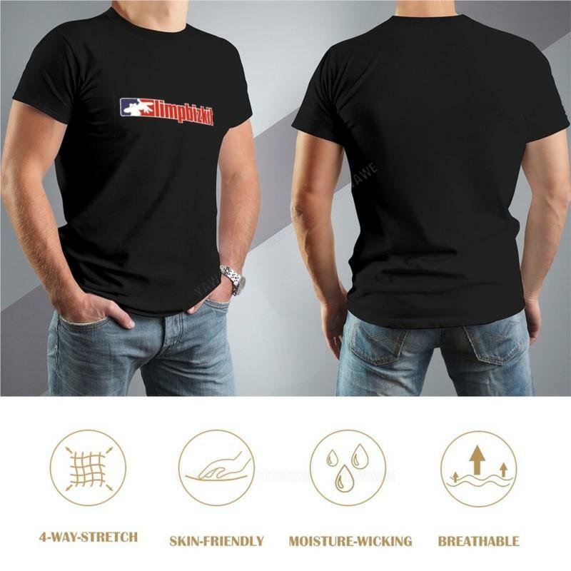 Best of Limp Bizkit international tour 2021 t-shirt niestandardowe koszulki chłopięce t-shirty zwykłe czarne t shirty męskie