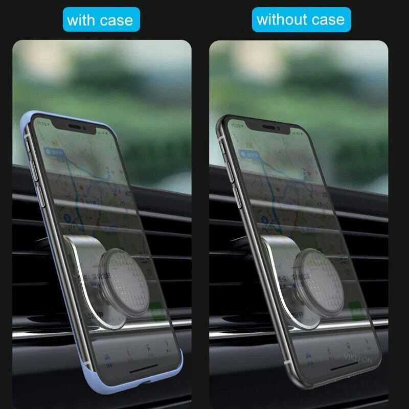 ที่วางโทรศัพท์ในรถแบบแม่เหล็กขาตั้งที่วางโทรศัพท์ในรถที่ยึดแม่เหล็กติดในรถยนต์ GPS และสมาร์ทโฟนรองรับมือถือในรถสำหรับ iPhone Samsung Xiaomi