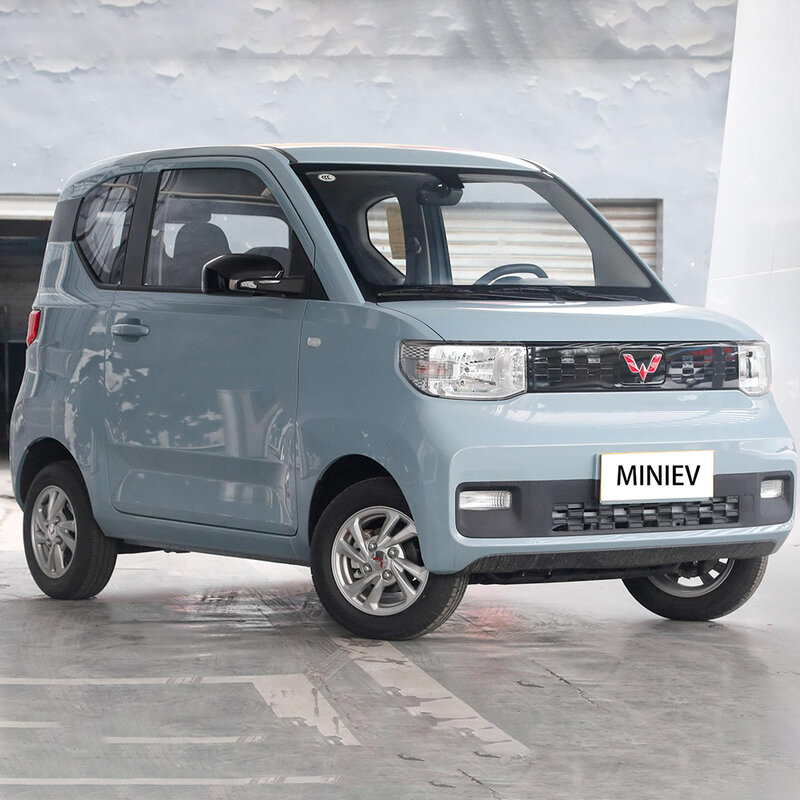 Goedkope Prijs Wuling Hongguang Mini Cars 4 Wheel Ev Auto 'S Mini Ev Voor Volwassenen